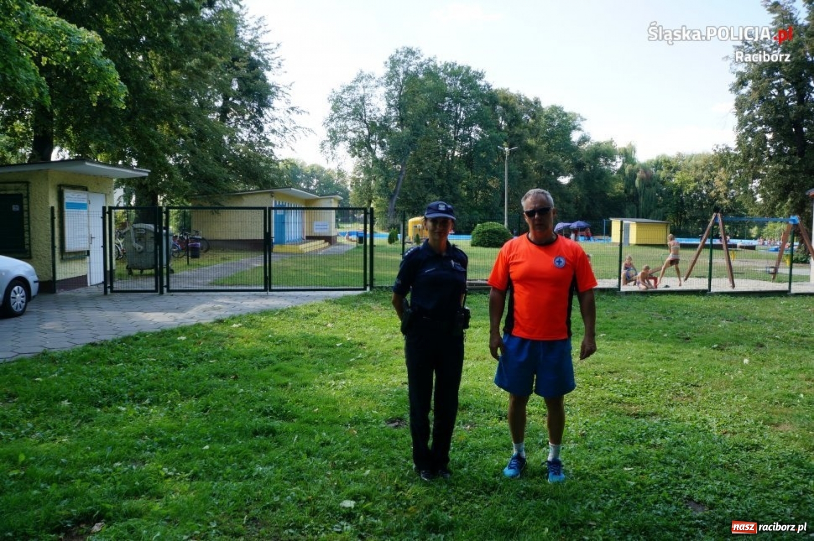 Zdjęcie w galerii na portalu naszraciborz.pl: Policja i WOPR skontrolowały kąpieliska  wiadomości z regionu