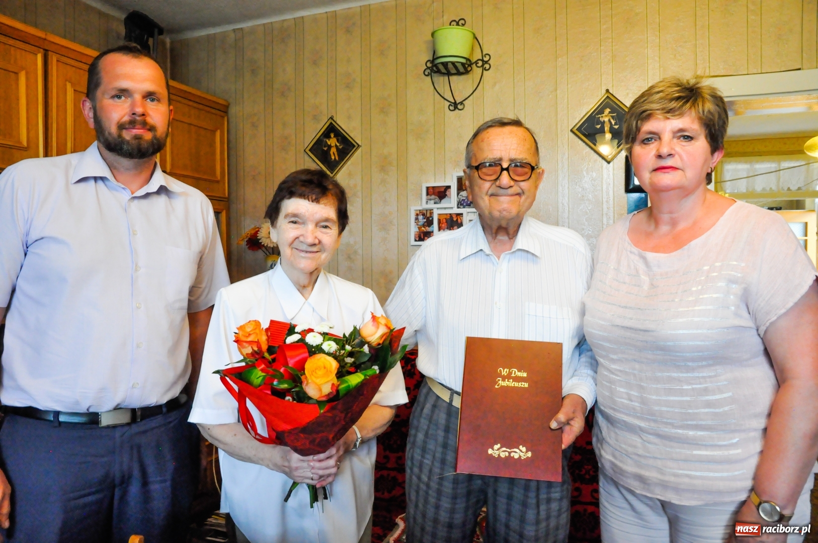 Zdjęcie w galerii na portalu naszraciborz.pl: Diamentowe gody w Krzanowicach. Sześćdziesiąt lat jak jeden dzień...  wiadomości z regionu