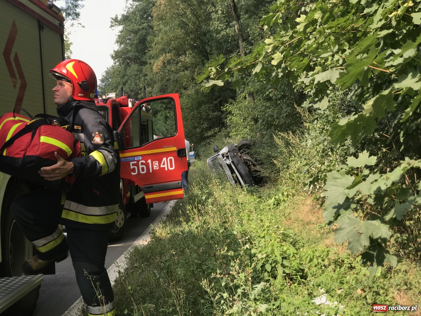 Zdjęcie w galerii na portalu naszraciborz.pl: 33-latka przeszarżowała na Brzeskiej  wiadomości z regionu