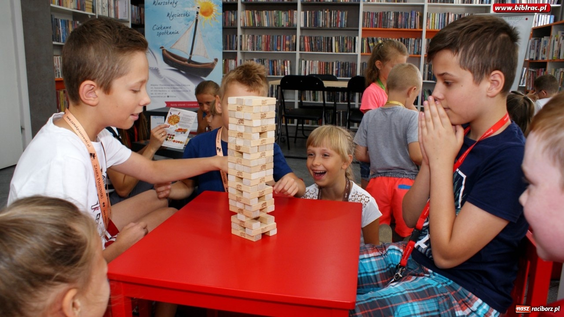 Zdjęcie w galerii na portalu naszraciborz.pl: Lato w bibliotece. Planszówki nie tak znów przestarzałe wiadomości z regionu