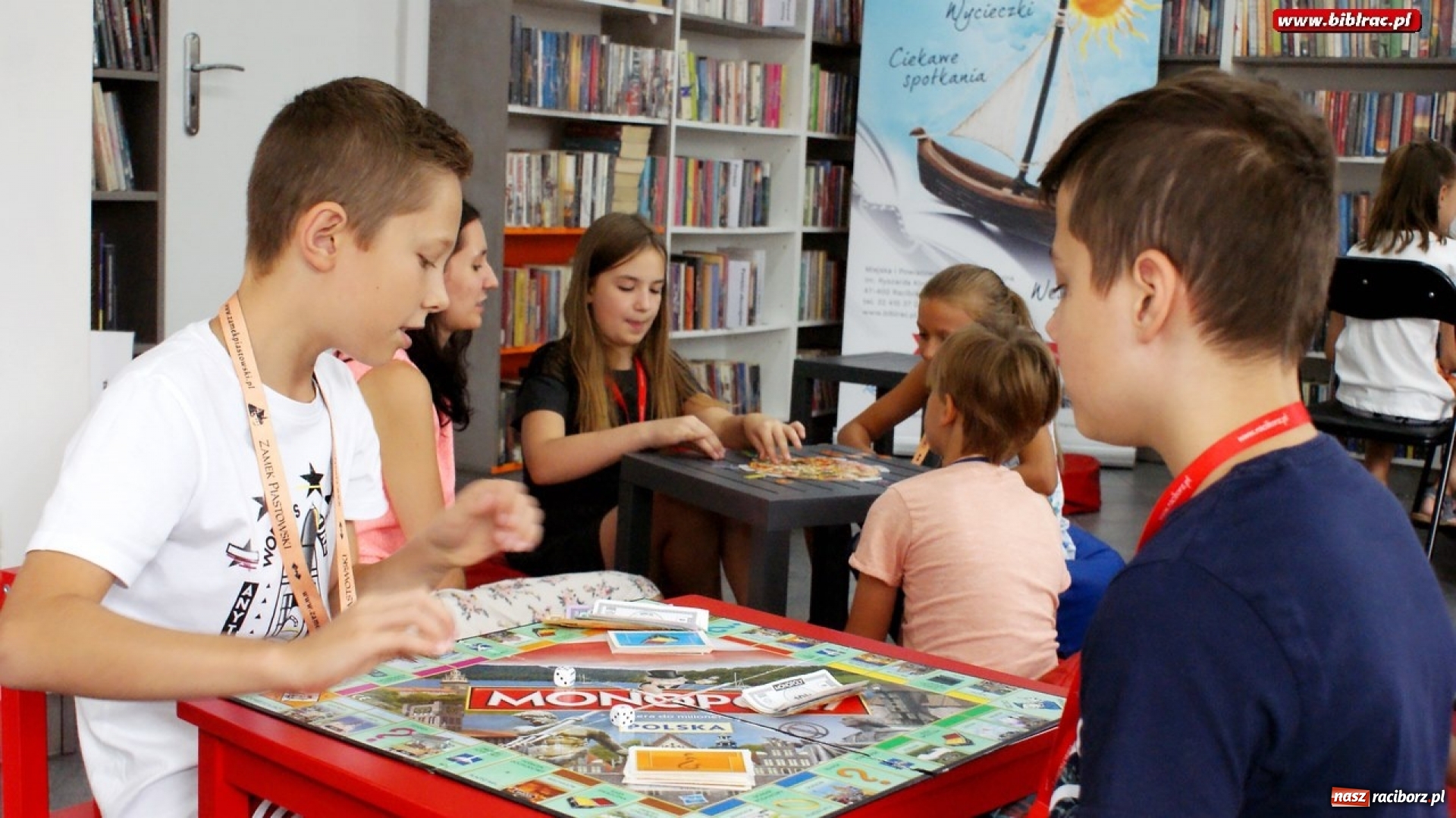Zdjęcie w galerii na portalu naszraciborz.pl: Lato w bibliotece. Planszówki nie tak znów przestarzałe wiadomości z regionu