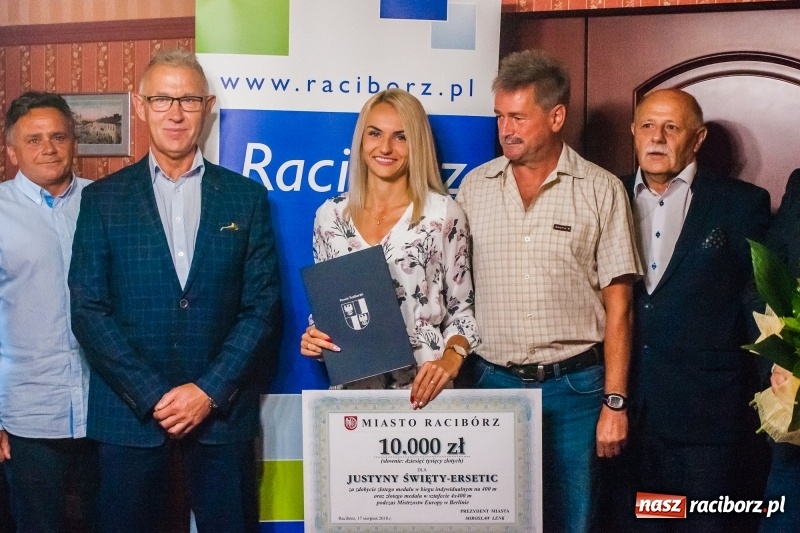 Zdjęcie w galerii na portalu naszraciborz.pl: Justyna Święty-Ersetic: Chciałabym w przyszłości złamać granicę 50 sekund wiadomości z regionu