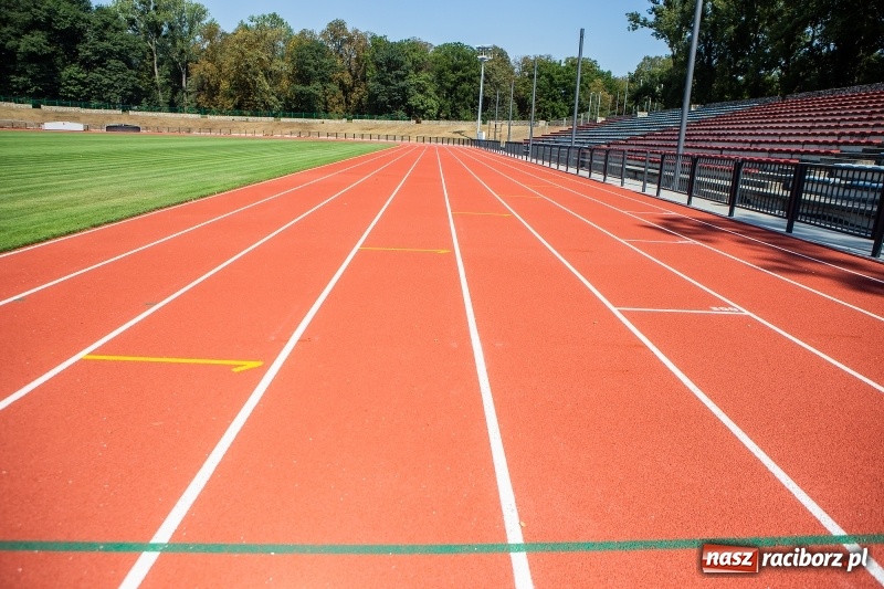 Zdjęcie w galerii na portalu naszraciborz.pl: Murawa jak na Narodowym. Dla kogo odnowiony stadion przy Zamkowej  wiadomości z regionu