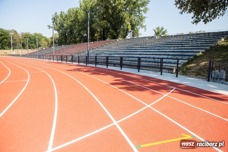 Zdjęcie w galerii na portalu naszraciborz.pl: Murawa jak na Narodowym. Dla kogo odnowiony stadion przy Zamkowej  wiadomości z regionu