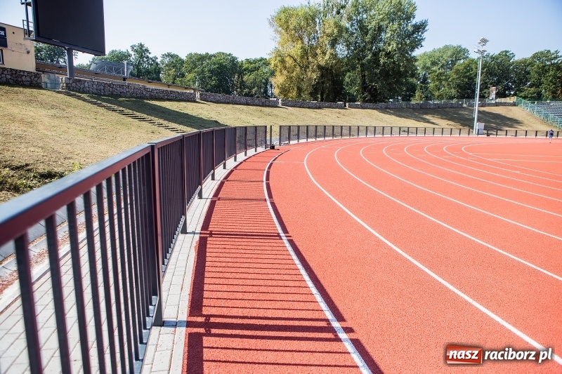 Zdjęcie w galerii na portalu naszraciborz.pl: Murawa jak na Narodowym. Dla kogo odnowiony stadion przy Zamkowej  wiadomości z regionu