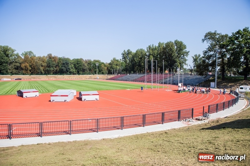 Zdjęcie w galerii na portalu naszraciborz.pl: Murawa jak na Narodowym. Dla kogo odnowiony stadion przy Zamkowej  wiadomości z regionu