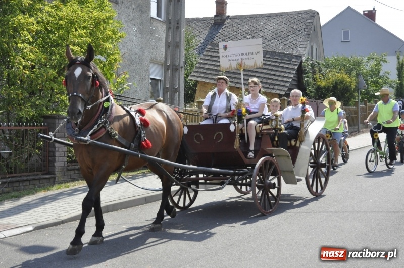 Zdjęcie w galerii na portalu naszraciborz.pl: Barack i Angela na dożynkach w Bolesławiu  wiadomości z regionu