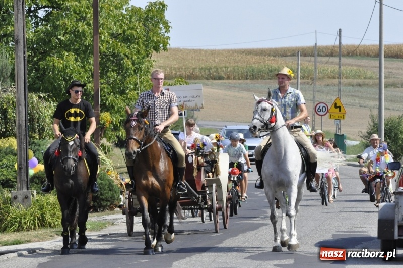 Zdjęcie w galerii na portalu naszraciborz.pl: Barack i Angela na dożynkach w Bolesławiu  wiadomości z regionu