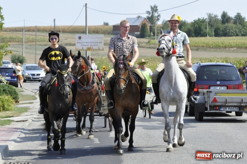 Zdjęcie w galerii na portalu naszraciborz.pl: Barack i Angela na dożynkach w Bolesławiu  wiadomości z regionu