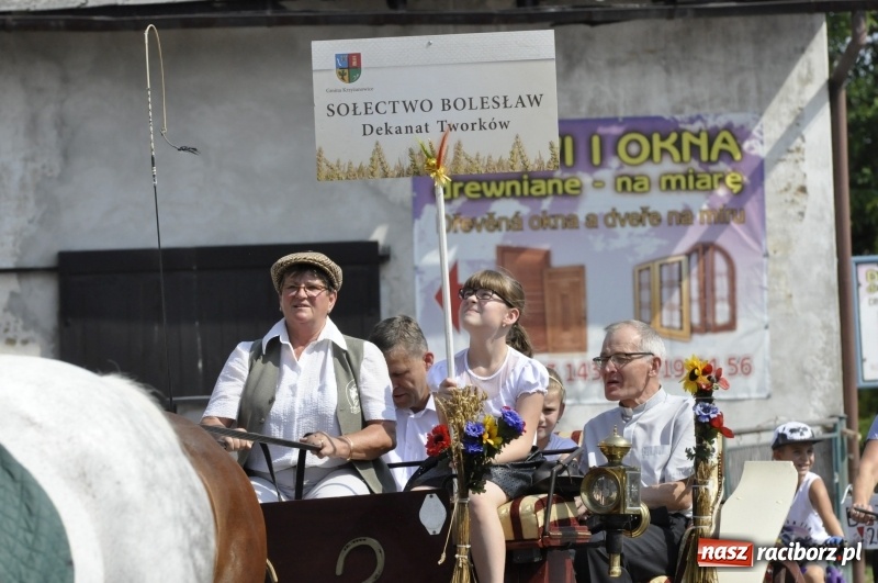 Zdjęcie w galerii na portalu naszraciborz.pl: Barack i Angela na dożynkach w Bolesławiu  wiadomości z regionu