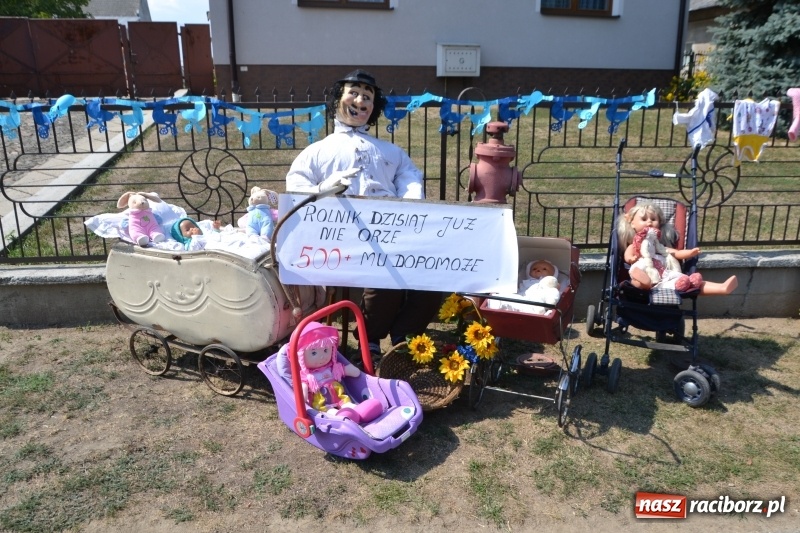 Zdjęcie w galerii na portalu naszraciborz.pl: Barack i Angela na dożynkach w Bolesławiu  wiadomości z regionu