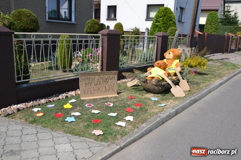 Zdjęcie w galerii na portalu naszraciborz.pl: Barack i Angela na dożynkach w Bolesławiu  wiadomości z regionu