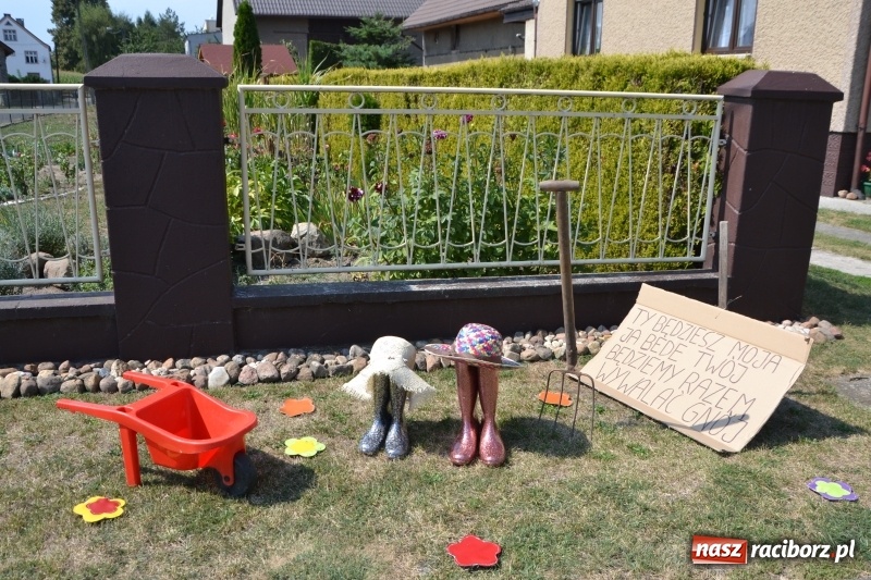 Zdjęcie w galerii na portalu naszraciborz.pl: Barack i Angela na dożynkach w Bolesławiu  wiadomości z regionu