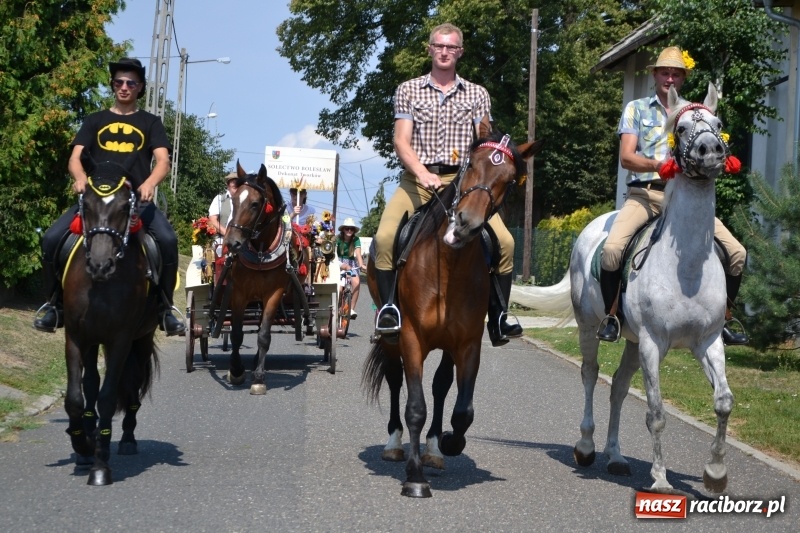 Zdjęcie w galerii na portalu naszraciborz.pl: Barack i Angela na dożynkach w Bolesławiu  wiadomości z regionu