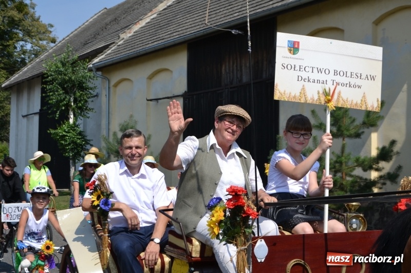 Zdjęcie w galerii na portalu naszraciborz.pl: Barack i Angela na dożynkach w Bolesławiu  wiadomości z regionu