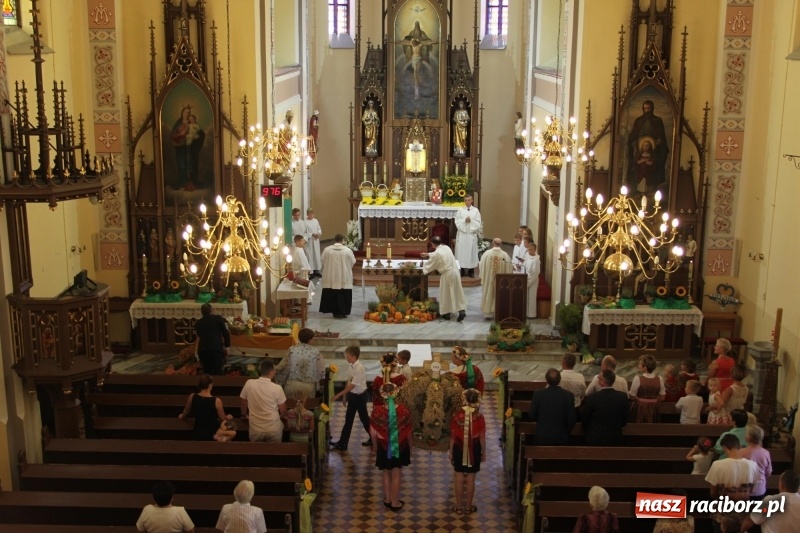 Zdjęcie w galerii na portalu naszraciborz.pl: W Cyprzanowie dziękowali za plony  wiadomości z regionu