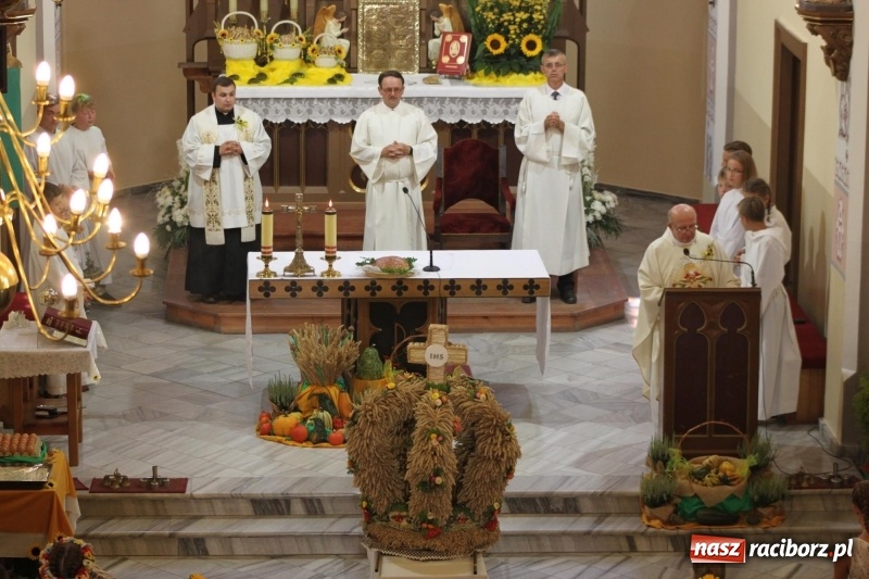 Zdjęcie w galerii na portalu naszraciborz.pl: W Cyprzanowie dziękowali za plony  wiadomości z regionu