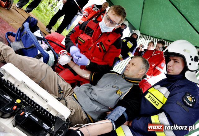 Zdjęcie w galerii na portalu naszraciborz.pl: Zawał powodem akcji ratowników wiadomości z regionu