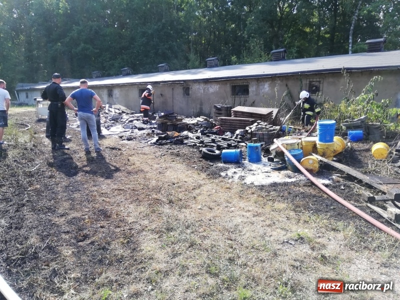 Zdjęcie w galerii na portalu naszraciborz.pl: Dwa groźne pożary w Rudach i Rudzie Kozielskiej  wiadomości z regionu