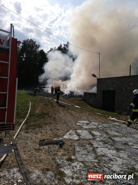 Zdjęcie w galerii na portalu naszraciborz.pl: Dwa groźne pożary w Rudach i Rudzie Kozielskiej  wiadomości z regionu