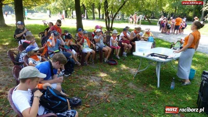 Zdjęcie w galerii na portalu naszraciborz.pl: Uczestnicy Lata z biblioteką w Ogrodzie Doświadczeń w Krakowie wiadomości z regionu