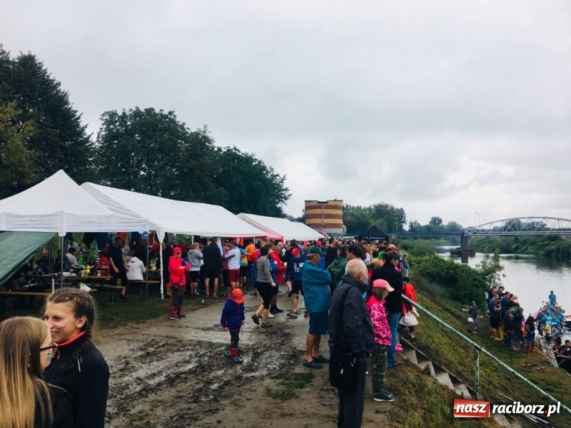 Zdjęcie w galerii na portalu naszraciborz.pl: Na Odrze w Bohuminie ścigają się smocze łodzie  wiadomości z regionu