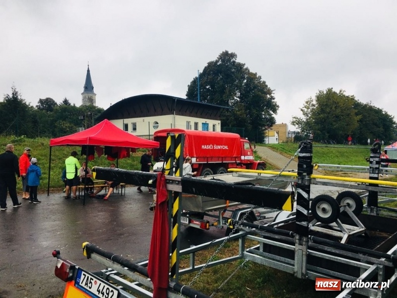 Zdjęcie w galerii na portalu naszraciborz.pl: Na Odrze w Bohuminie ścigają się smocze łodzie  wiadomości z regionu