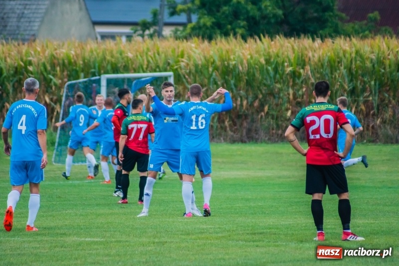 Zdjęcie w galerii na portalu naszraciborz.pl: Strzelecki wróć! Czarni Gorzyce na kolanach w Krzyżanowicach wiadomości z regionu