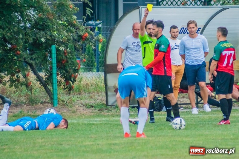 Zdjęcie w galerii na portalu naszraciborz.pl: Strzelecki wróć! Czarni Gorzyce na kolanach w Krzyżanowicach wiadomości z regionu