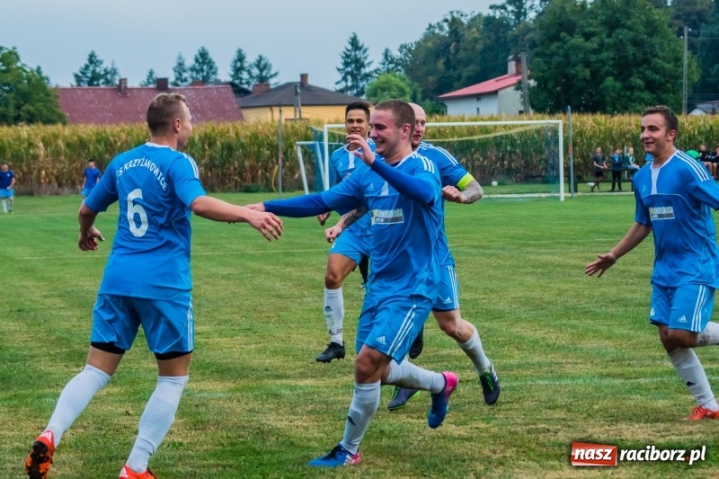 Zdjęcie w galerii na portalu naszraciborz.pl: Strzelecki wróć! Czarni Gorzyce na kolanach w Krzyżanowicach wiadomości z regionu