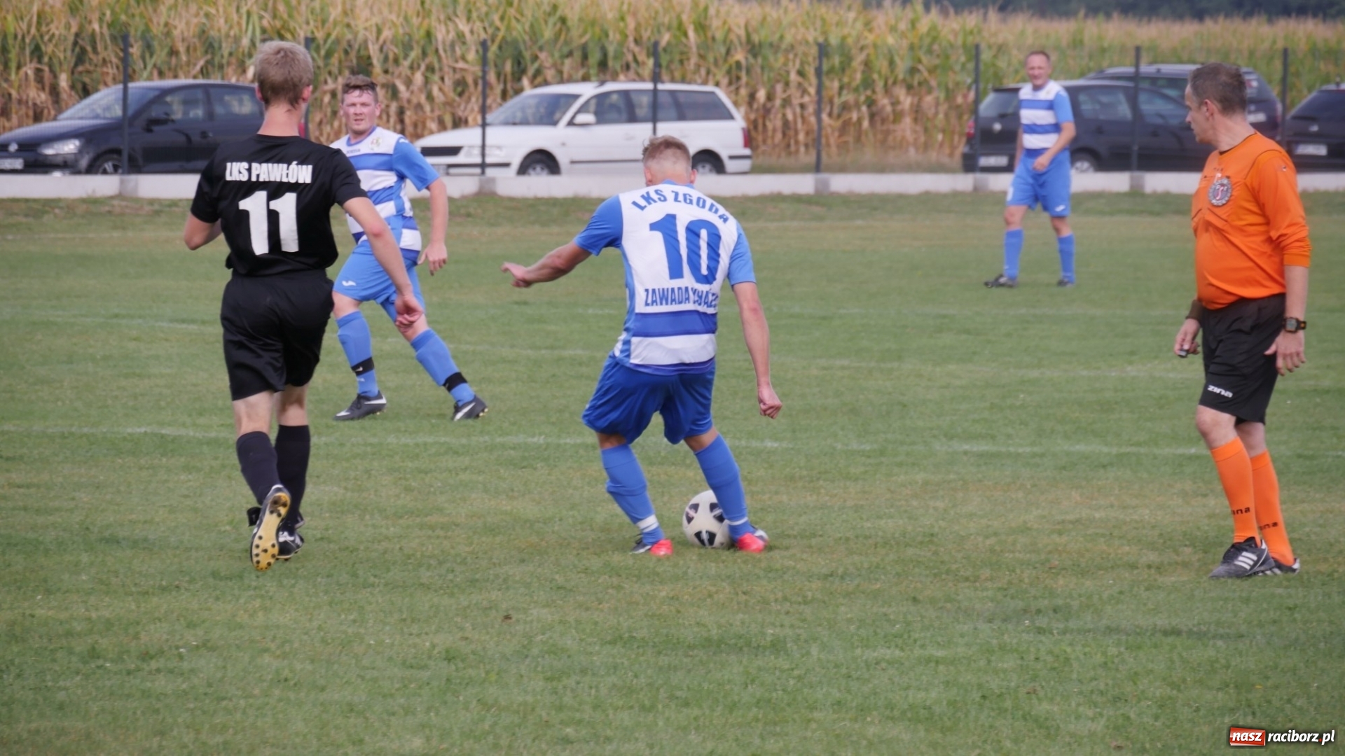 Zdjęcie w galerii na portalu naszraciborz.pl: Zawada Książęca pokonała Pawłów. Pierwsze punkty Zgody wiadomości z regionu