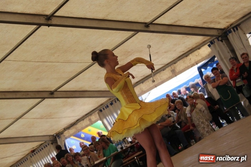 Zdjęcie w galerii na portalu naszraciborz.pl: Krzanowickie Omy i Opy, Zbóje i Mirek Jędrowski zabawiali publiczność na dożynkach powiatowych w Krzanowicach wiadomości z regionu