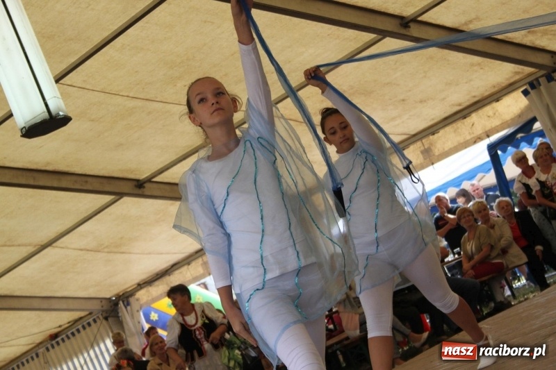 Zdjęcie w galerii na portalu naszraciborz.pl: Krzanowickie Omy i Opy, Zbóje i Mirek Jędrowski zabawiali publiczność na dożynkach powiatowych w Krzanowicach wiadomości z regionu