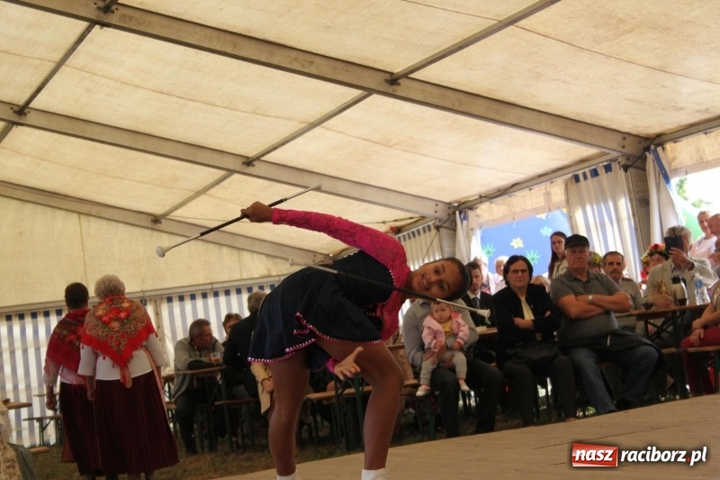 Zdjęcie w galerii na portalu naszraciborz.pl: Krzanowickie Omy i Opy, Zbóje i Mirek Jędrowski zabawiali publiczność na dożynkach powiatowych w Krzanowicach wiadomości z regionu