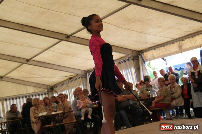 Zdjęcie w galerii na portalu naszraciborz.pl: Krzanowickie Omy i Opy, Zbóje i Mirek Jędrowski zabawiali publiczność na dożynkach powiatowych w Krzanowicach wiadomości z regionu
