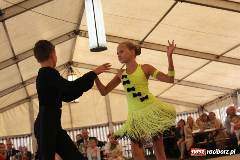 Zdjęcie w galerii na portalu naszraciborz.pl: Krzanowickie Omy i Opy, Zbóje i Mirek Jędrowski zabawiali publiczność na dożynkach powiatowych w Krzanowicach wiadomości z regionu