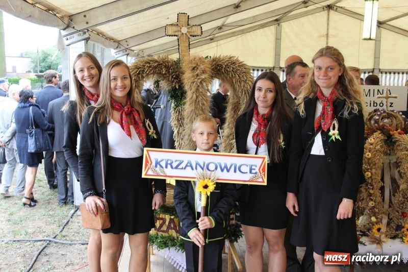 Zdjęcie w galerii na portalu naszraciborz.pl: Krzanowickie Omy i Opy, Zbóje i Mirek Jędrowski zabawiali publiczność na dożynkach powiatowych w Krzanowicach wiadomości z regionu