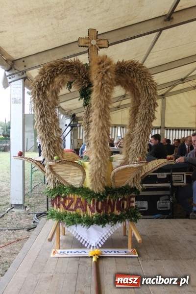 Zdjęcie w galerii na portalu naszraciborz.pl: Krzanowickie Omy i Opy, Zbóje i Mirek Jędrowski zabawiali publiczność na dożynkach powiatowych w Krzanowicach wiadomości z regionu