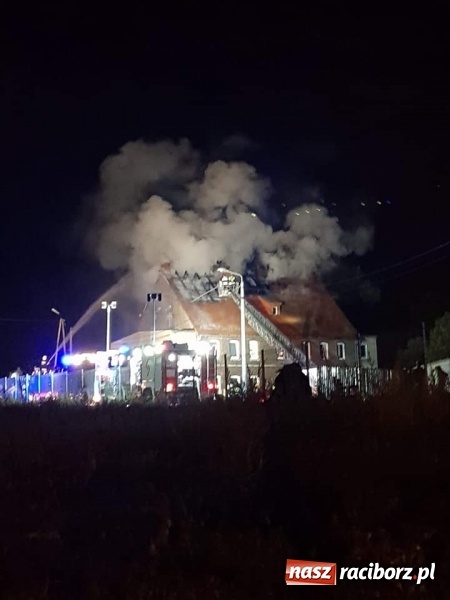 Zdjęcie w galerii na portalu naszraciborz.pl: 150 tys. zł strat po pożarze budynku w Gródczankach koło Pietrowic Wielkich wiadomości z regionu