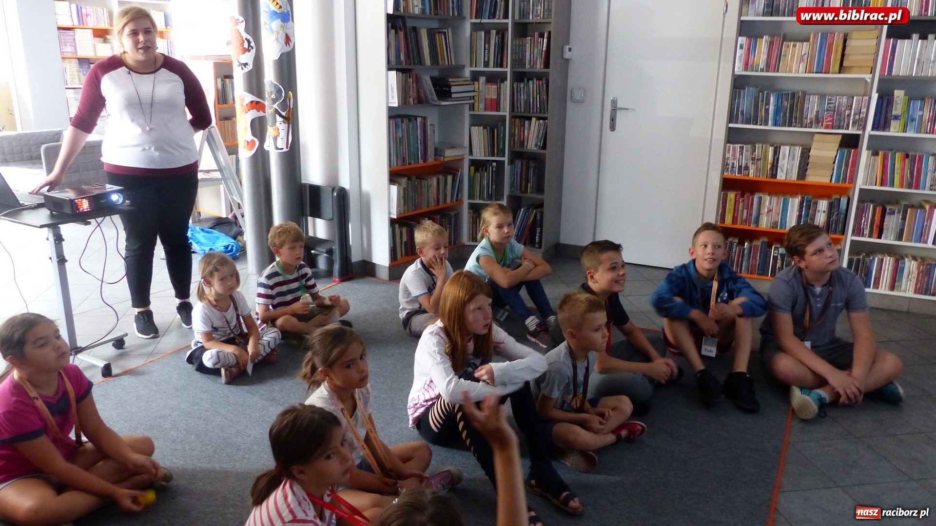 Zdjęcie w galerii na portalu naszraciborz.pl: Lato z biblioteką. Wtorek z bajką japońską wiadomości z regionu