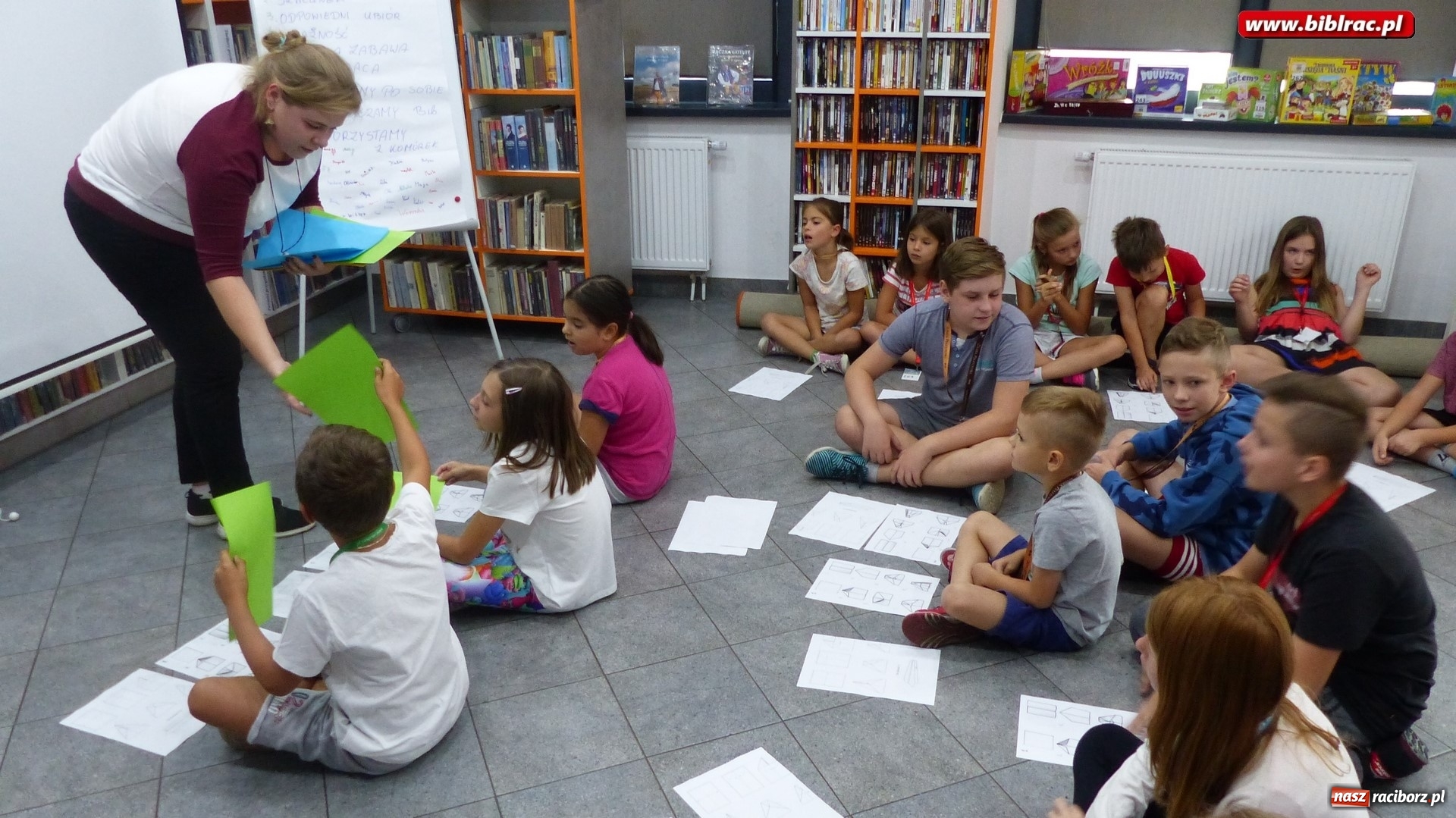 Zdjęcie w galerii na portalu naszraciborz.pl: Lato z biblioteką. Wtorek z bajką japońską wiadomości z regionu