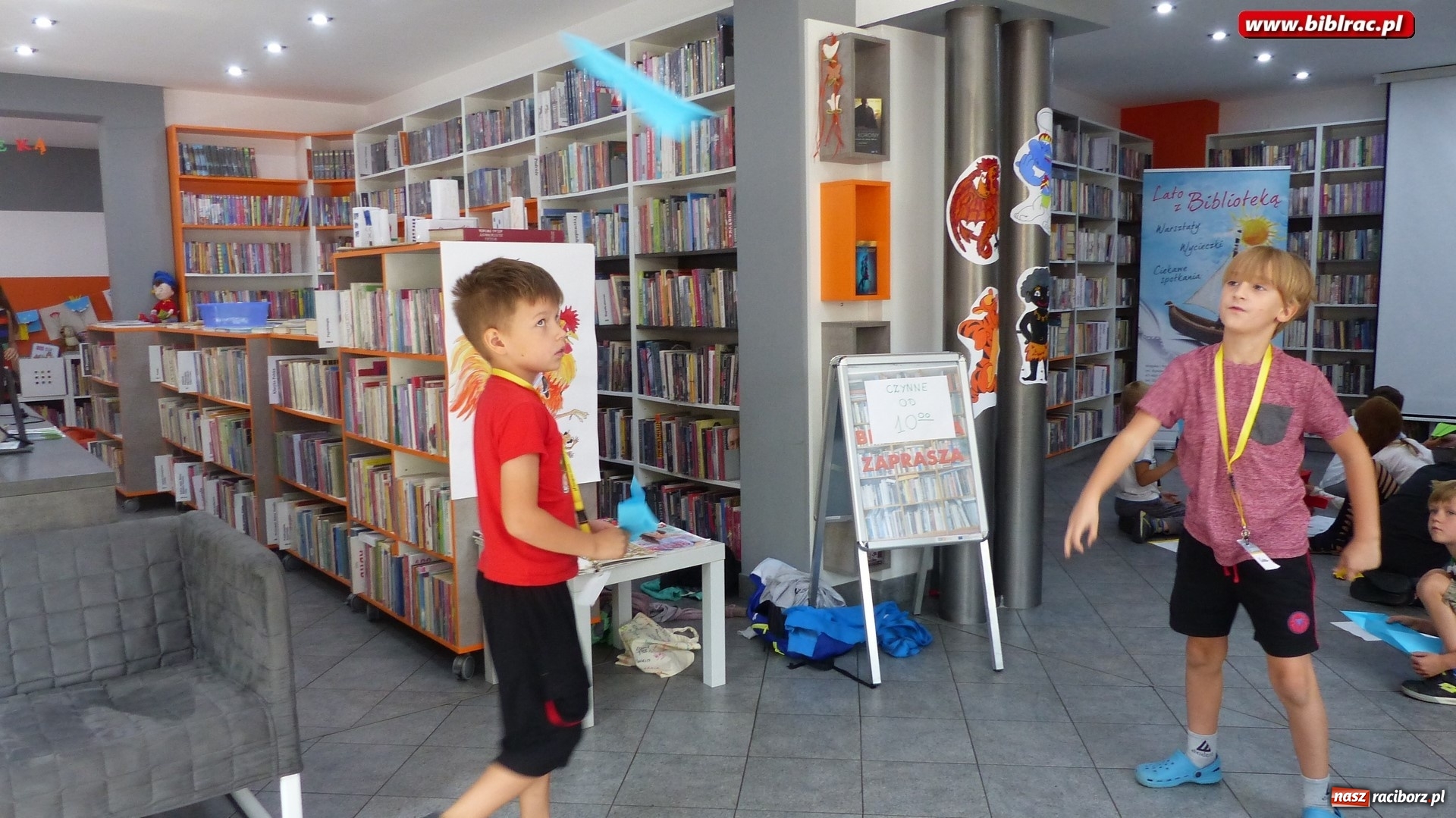 Zdjęcie w galerii na portalu naszraciborz.pl: Lato z biblioteką. Wtorek z bajką japońską wiadomości z regionu