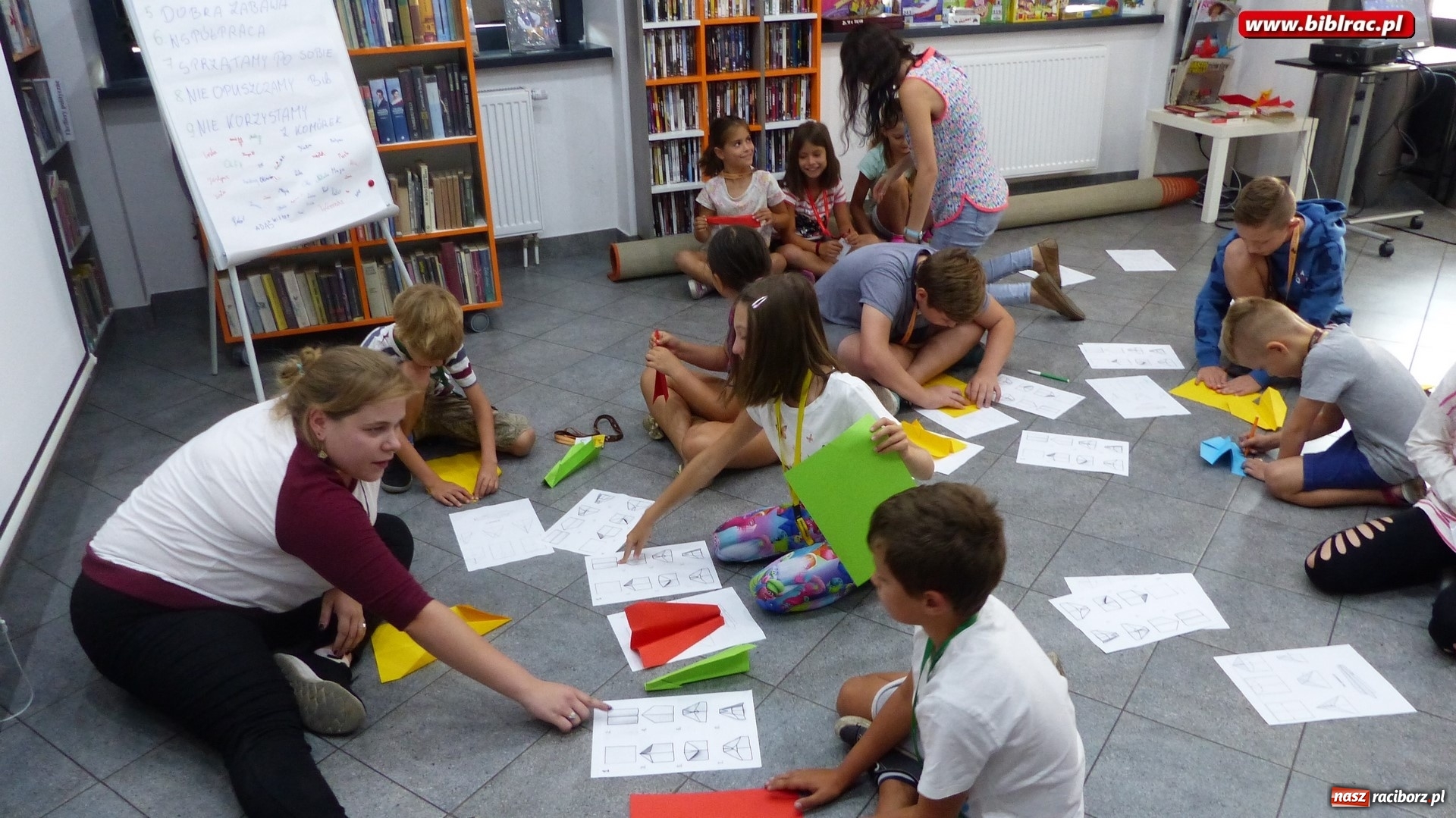 Zdjęcie w galerii na portalu naszraciborz.pl: Lato z biblioteką. Wtorek z bajką japońską wiadomości z regionu