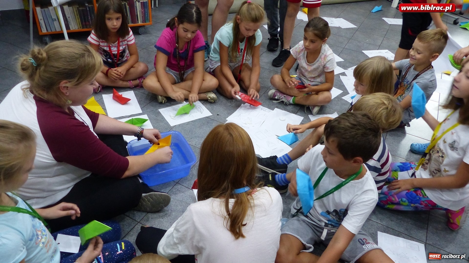 Zdjęcie w galerii na portalu naszraciborz.pl: Lato z biblioteką. Wtorek z bajką japońską wiadomości z regionu