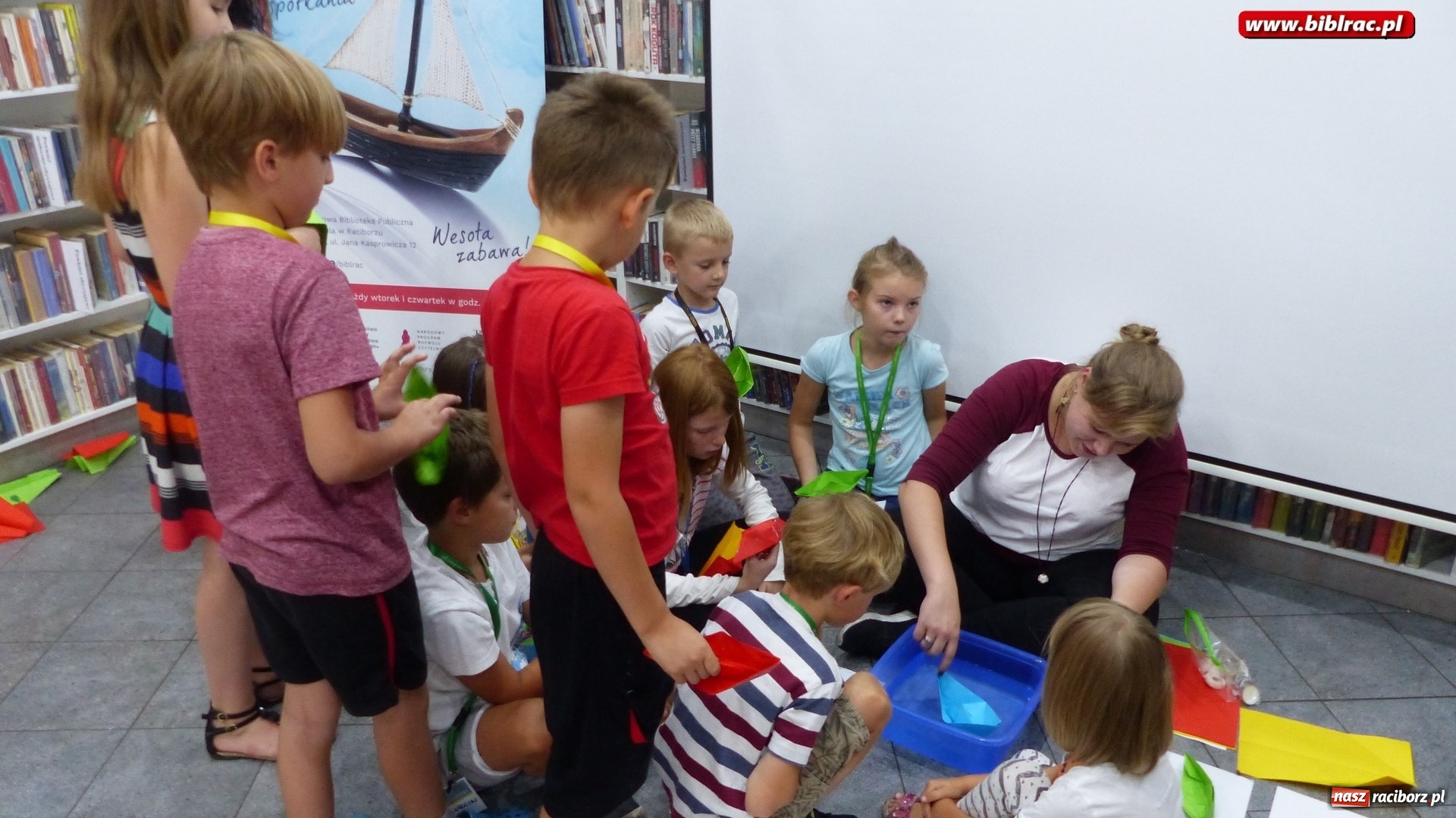 Zdjęcie w galerii na portalu naszraciborz.pl: Lato z biblioteką. Wtorek z bajką japońską wiadomości z regionu
