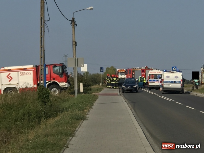 Zdjęcie w galerii na portalu naszraciborz.pl: Dwa zderzenia na mostach na Uldze zakorkowały Racibórz FOTO wiadomości z regionu