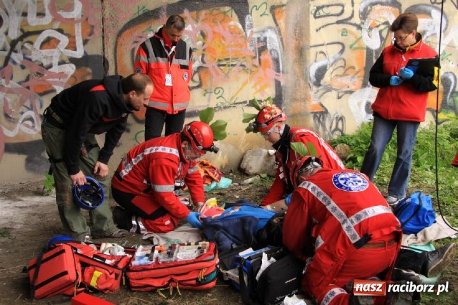 Zdjęcie w galerii na portalu naszraciborz.pl: Spadł z mostu, bo użądliły go pszczoły wiadomości z regionu