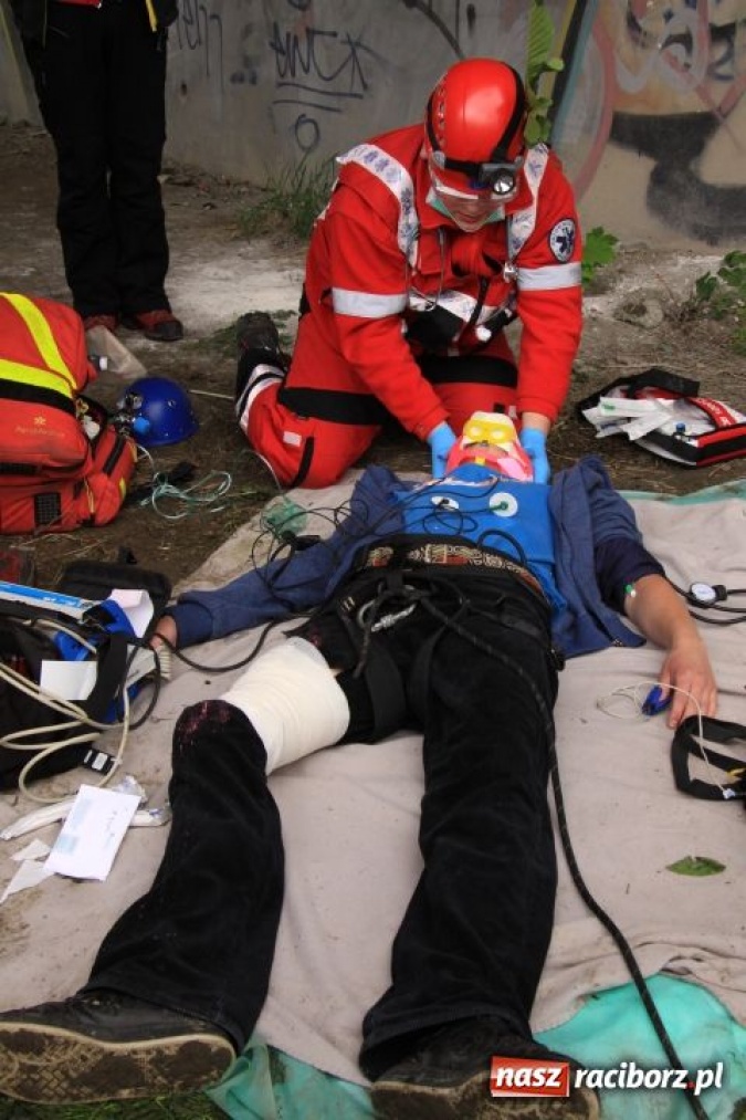 Zdjęcie w galerii na portalu naszraciborz.pl: Spadł z mostu, bo użądliły go pszczoły wiadomości z regionu