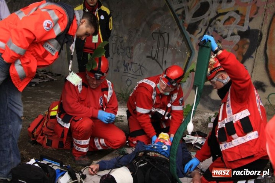 Zdjęcie w galerii na portalu naszraciborz.pl: Spadł z mostu, bo użądliły go pszczoły wiadomości z regionu