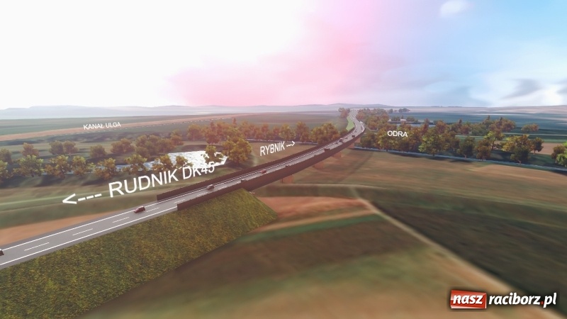 Zdjęcie w galerii na portalu naszraciborz.pl: Budowa obwodnicy Raciborza ma ruszyć wiosną. Docelowo połączenie z A1 przez Rybnik. Zobaczcie wizualizacje wiadomości z regionu
